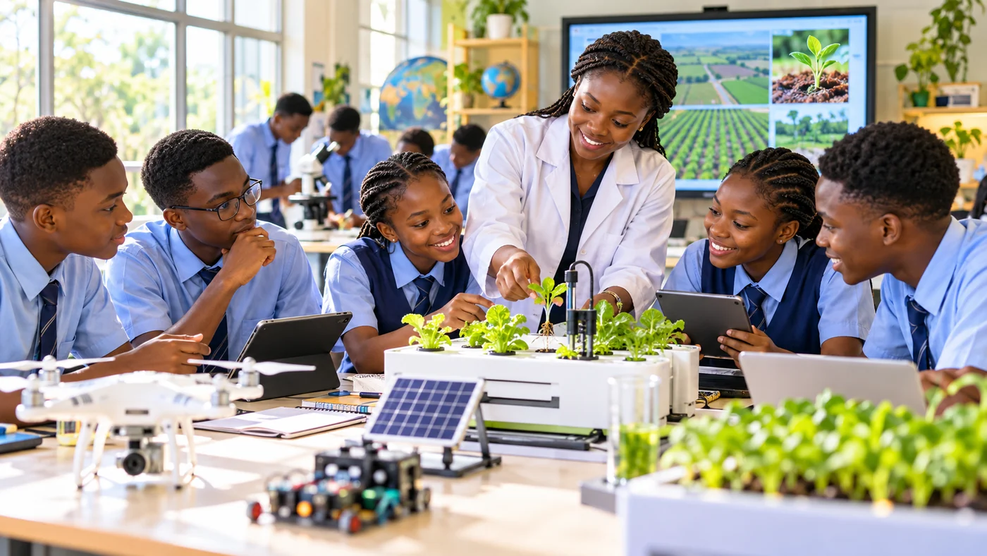 Students learning through practical technology-supported STEM activities